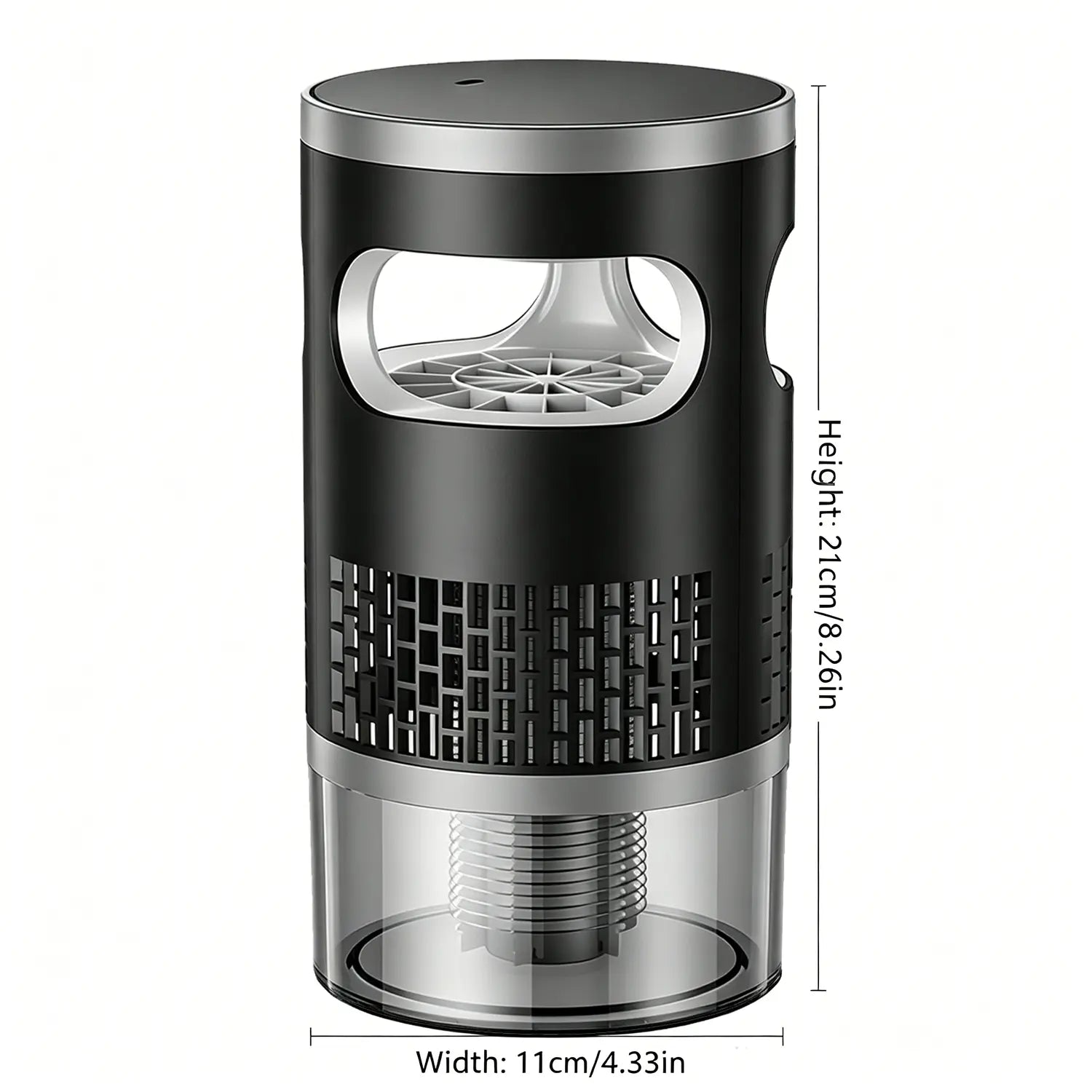 2026 Enhanced Indoor Electric Bug Zapper – UV Light and Suction Insect Trap with Ultra-Quiet Operation, Effective Mosquito, Fly, and Gnat Catcher for Bedrooms, Kitchens, Indoor Plants, and Home Use