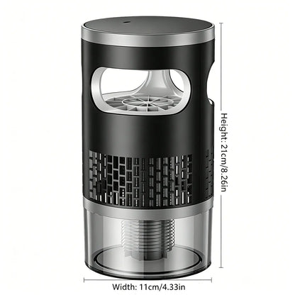 2026 Enhanced Indoor Electric Bug Zapper – UV Light and Suction Insect Trap with Ultra-Quiet Operation, Effective Mosquito, Fly, and Gnat Catcher for Bedrooms, Kitchens, Indoor Plants, and Home Use